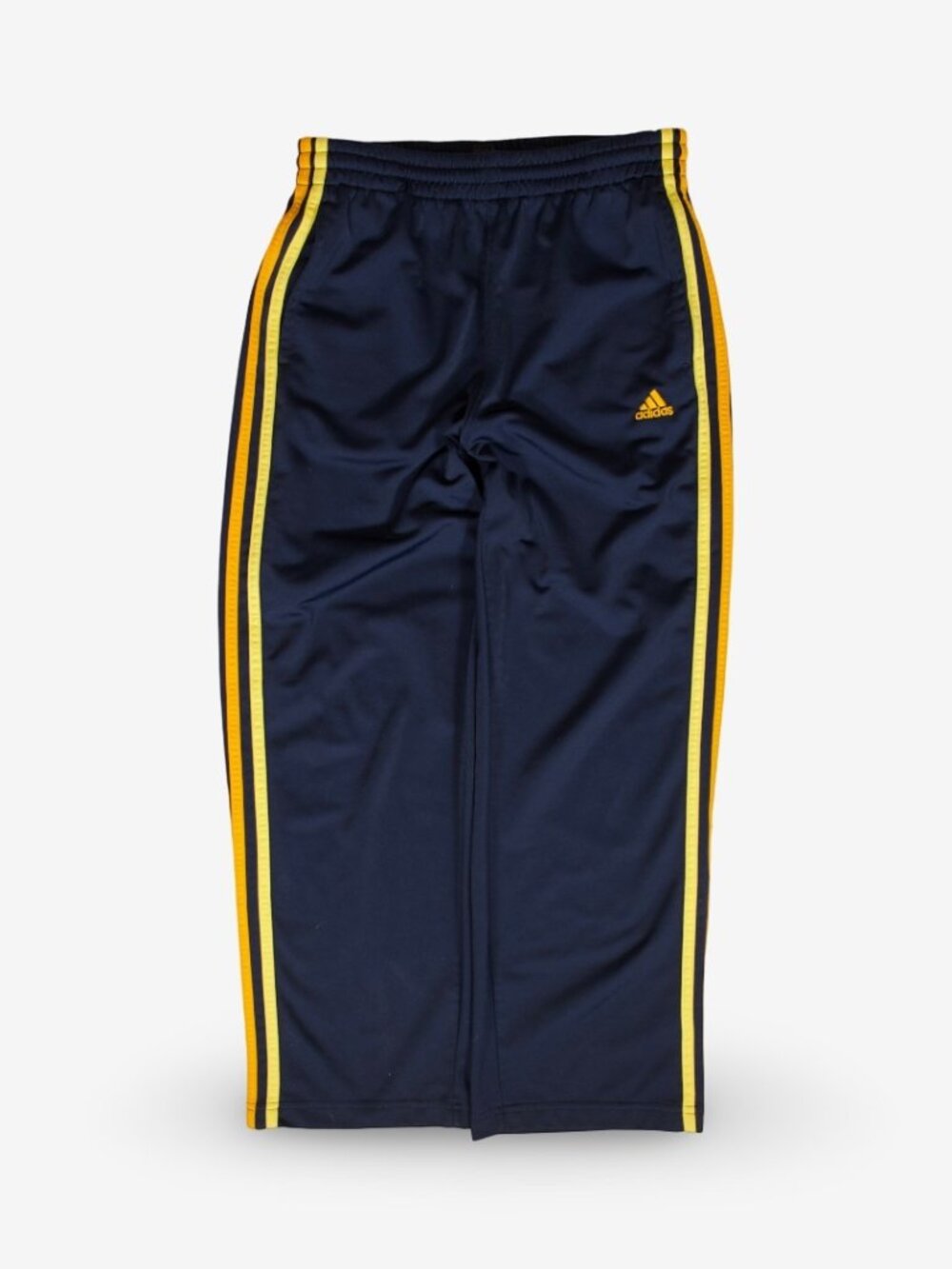 Y2K Adidas Navy Yellow Women's Sweatpants